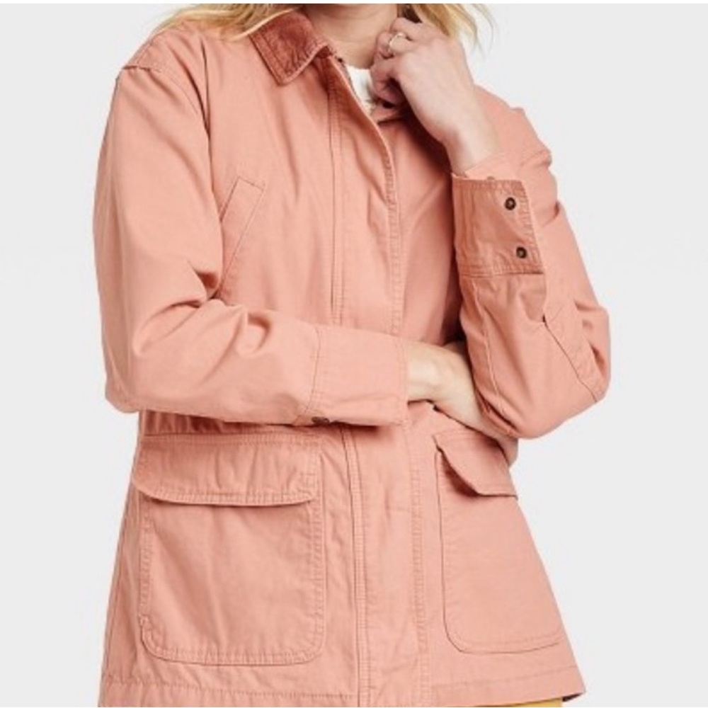 Universal Thread Utility Jacket Salmon - M